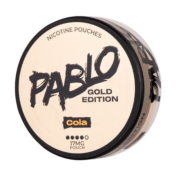 ColaGoldEditionNicotinePouchesbyPablo17mg ColaGoldEditionNicotinePouchesbyPablo17mg