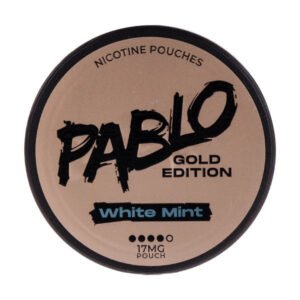 WhiteMintGoldEditionNicotinePouchesbyPablo